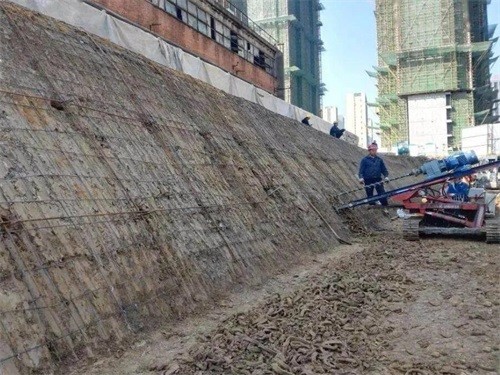 湛河建筑边坡支护